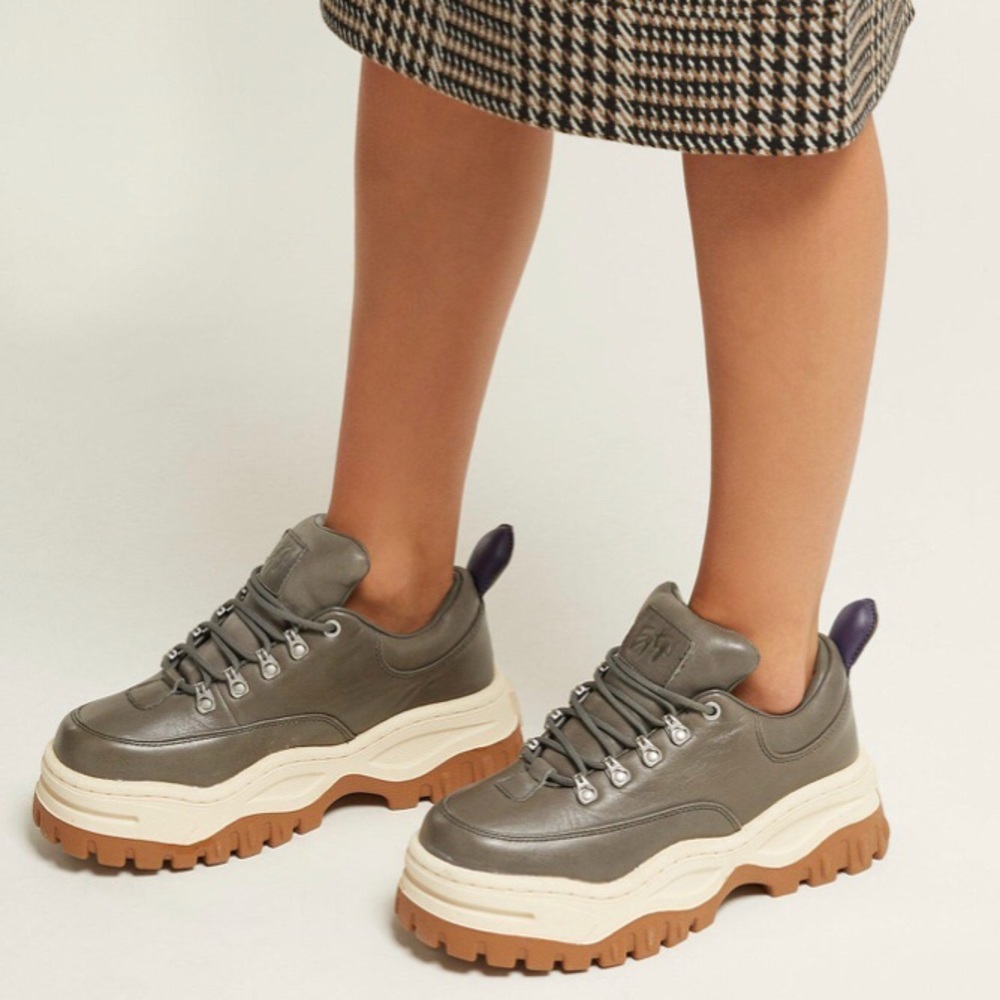 New Eytys Angel Sneaker in Sage